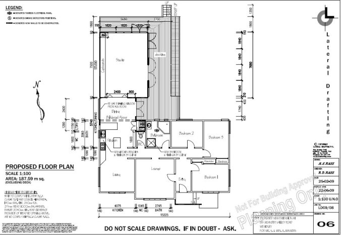 new plans for house july 2009